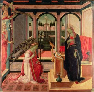 受胎告知 作： Filippino Lippi
